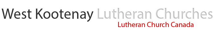 West Kootenay Lutheran Churches
